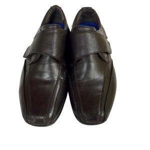 Left & Right Size 1 Brown Boys Shoes